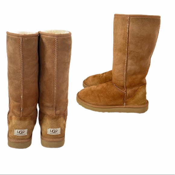 UGG Shoes - UGG Classic II Tall Boots in Chestnut Color